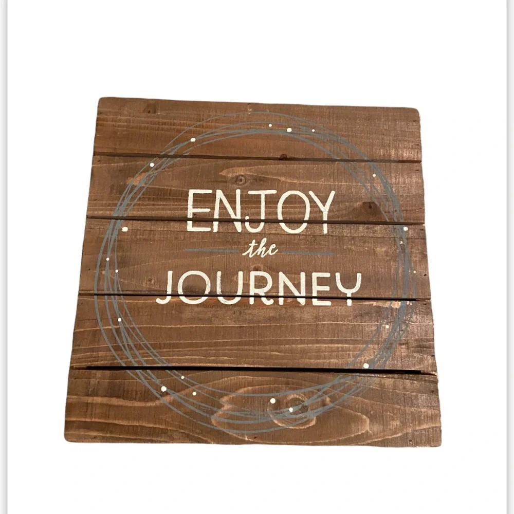 NWT “Enjoy the Journey” Wall Hang